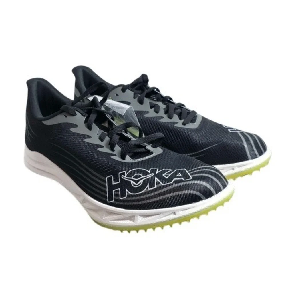 HOKA Crescendo 2 MD Track Shoes with Spikes Size Men's 10 Women's 11.5 Black NEW